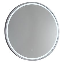 Sphere 61cm Aluminium LED Mirror
